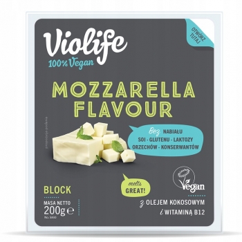 Ser wegański blok mozzarella FLAVOUR 200g